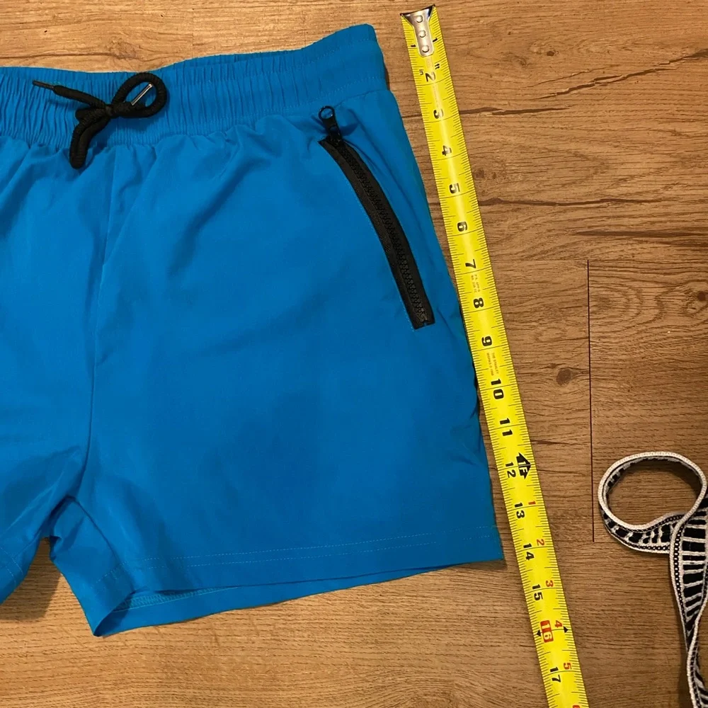 Men's Blue Swim Trunks